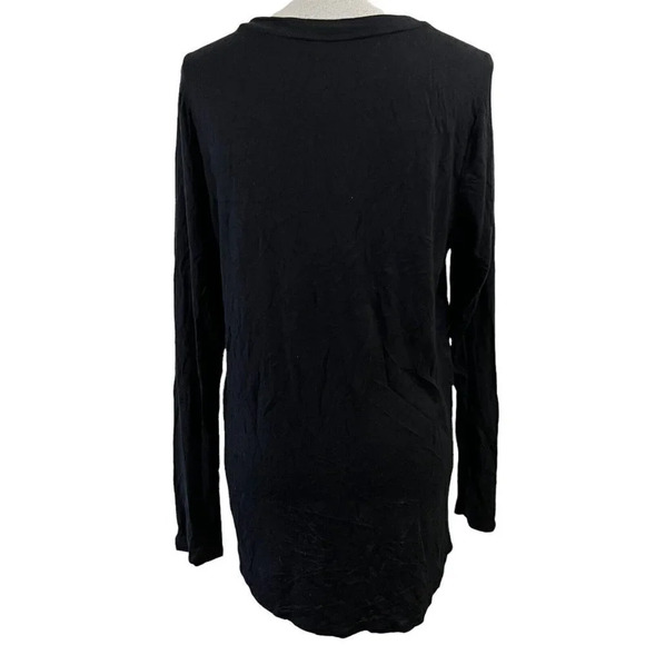 Leopard Apt 9 Blouse Curved Hem Work Office Wear Medium Polyester - Picture 4 of 5